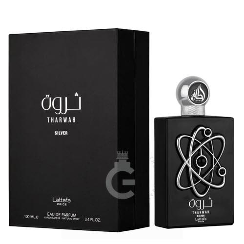 Lattafa THARWAH SILVER 香水 Lattafa Tharwah Silver EDP For Him / Her 100ml / 3.4oz - Tharwah